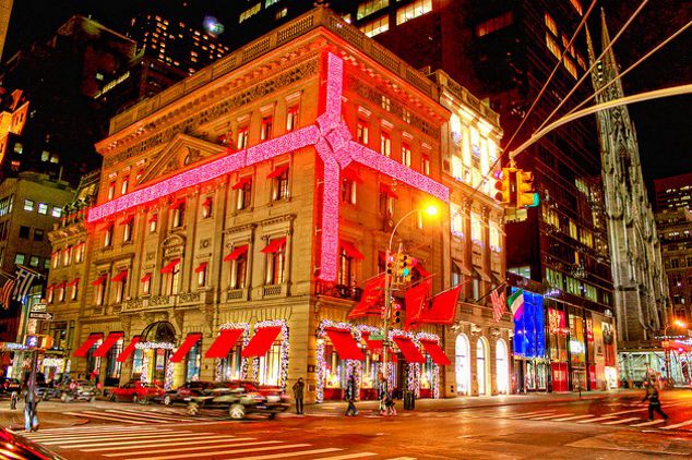The Cartier store on Fifth Avenue